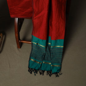 Pochampally Ikat Silk Cotton 3pc Unstitched Dress Material Suit Set 53
