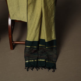Pochampally Ikat Silk Cotton 3pc Unstitched Dress Material Suit Set 21
