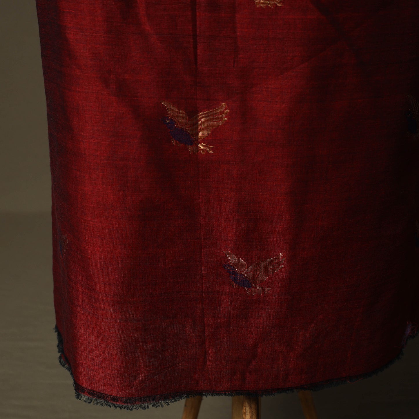Phulia Jamdani Handloom Cotton 2pc Unstitched Dress Material Kurta Set 58