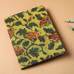 Bagru Fabric Cover Handmade Paper Notebook