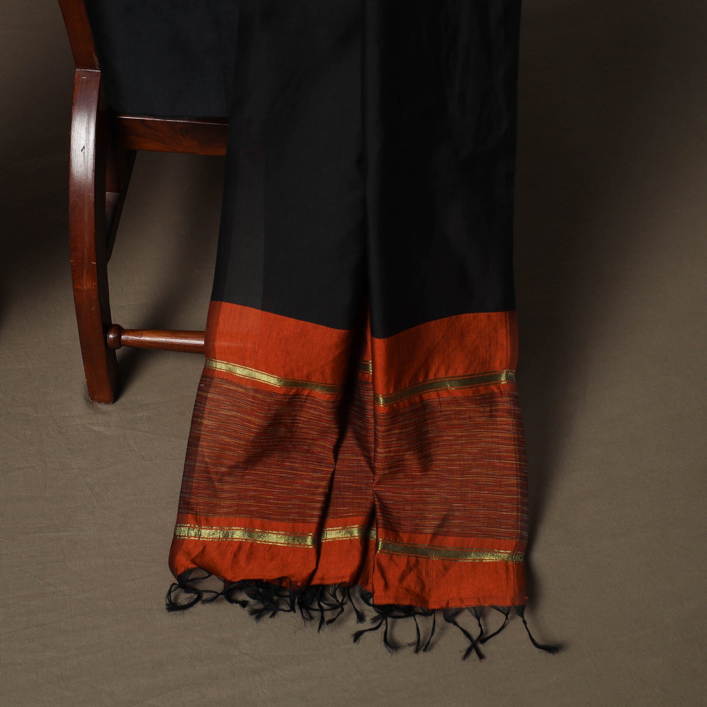 Pochampally Ikat Silk Cotton 3pc Unstitched Dress Material Suit Set 24