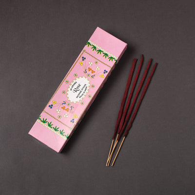 Rose- Natural Flora Incense Sticks