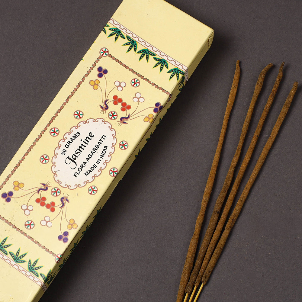 Jasmine - Natural Flora Incense Sticks