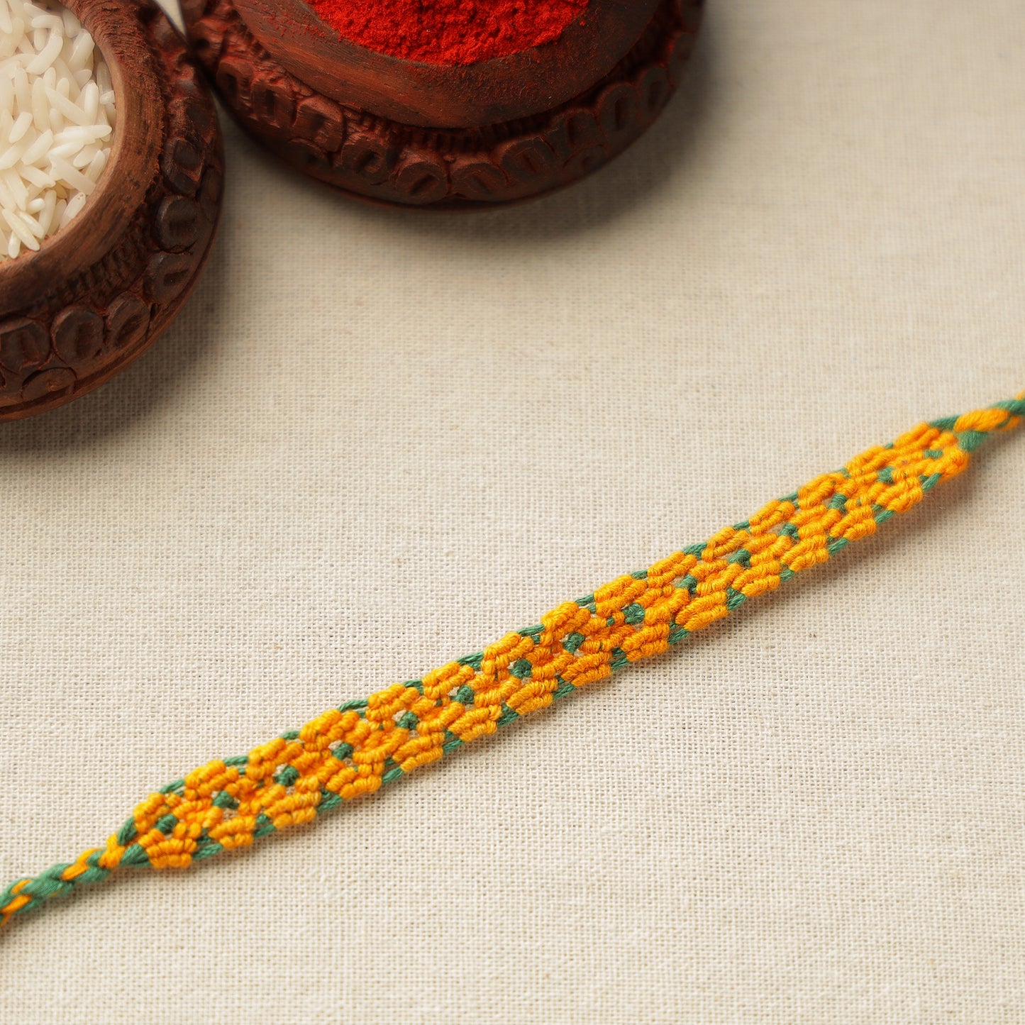 Thread Work Rakhi