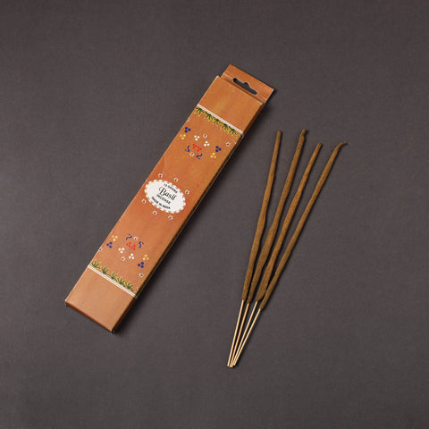 Basil - Natural Flora Incense Sticks