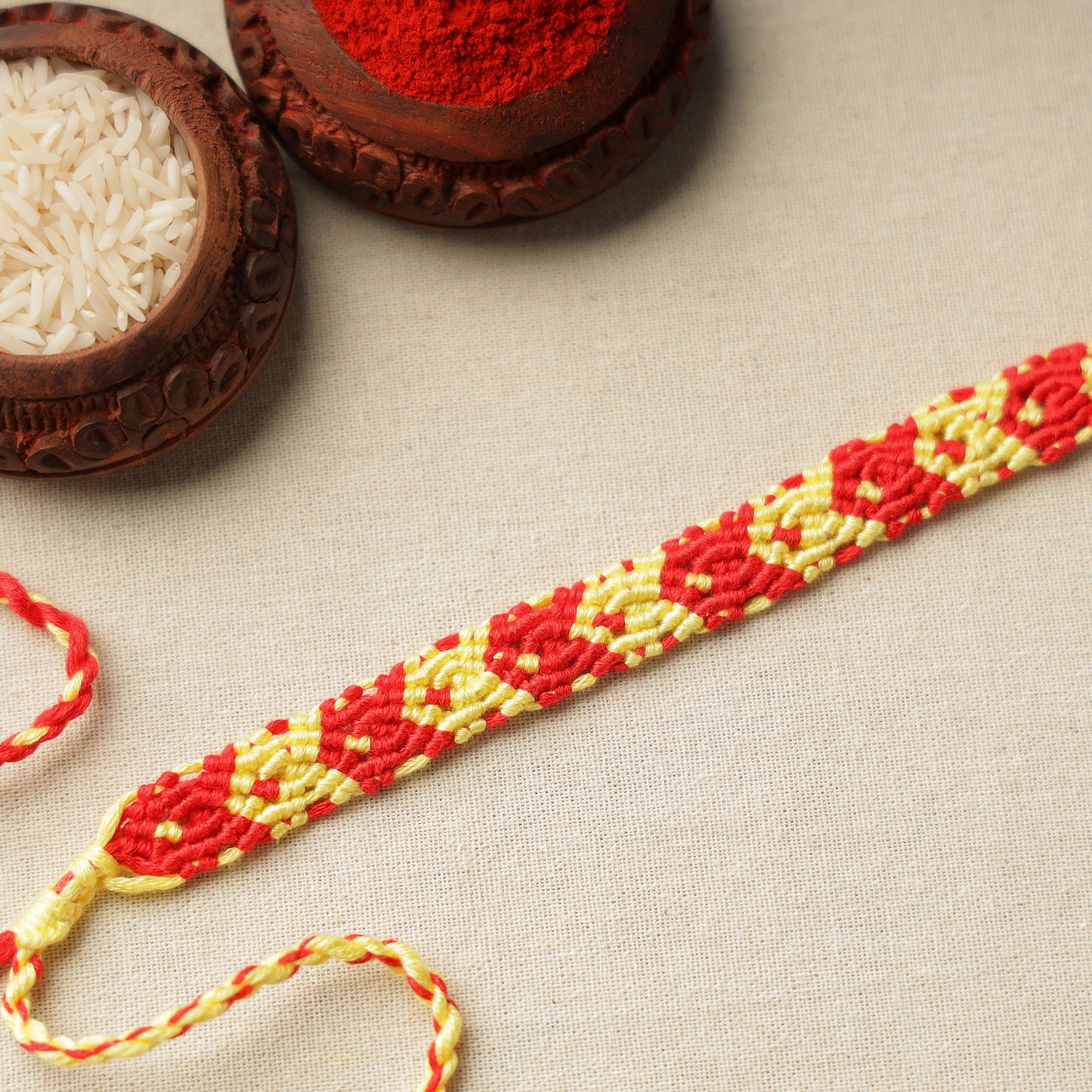 Thread Work Rakhi