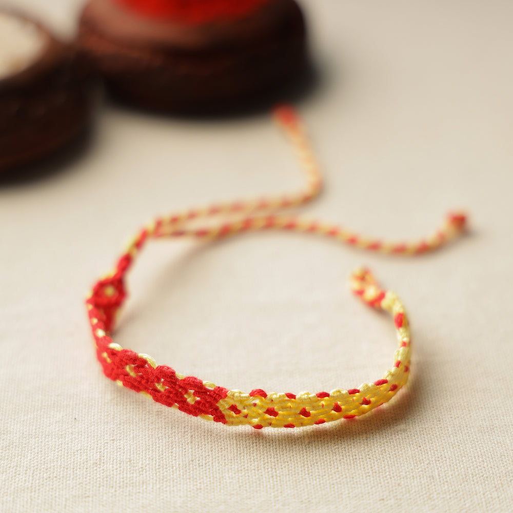 thread work rakhi