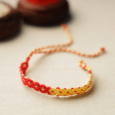 thread work rakhi