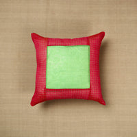 Red - Kanchipuram Patchwork Cushion Cover 24