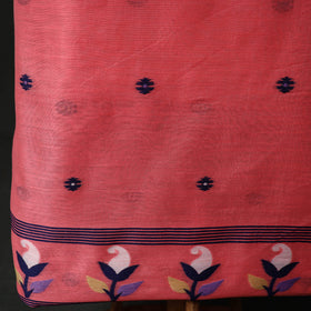 Jamdani Silk Cotton 2pc Unstitched Dress Material Kurta Set 07