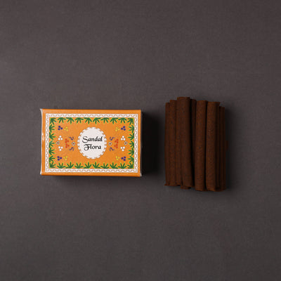 Sandal - Natural Flora Dhoop Sticks