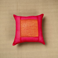 Pink - Kanchipuram Patchwork Cushion Cover 25