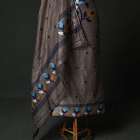 Jamdani Silk Cotton 2pc Unstitched Dress Material Kurta Set 11