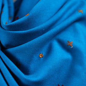 Kutch Bhujodi Handwoven Mirror Work Acrylic Wool Shawl 109