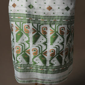 Phulia Jamdani Silk Cotton 2pc Unstitched Dress Material Kurta Set 23