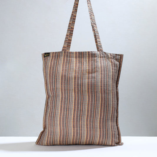 Multicolor - Jhiri Pure Handloom Cotton Jhola Bag 15