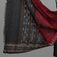 Black - 3pc Ikat Cotton Handloom Sambalpuri Dress Material 13