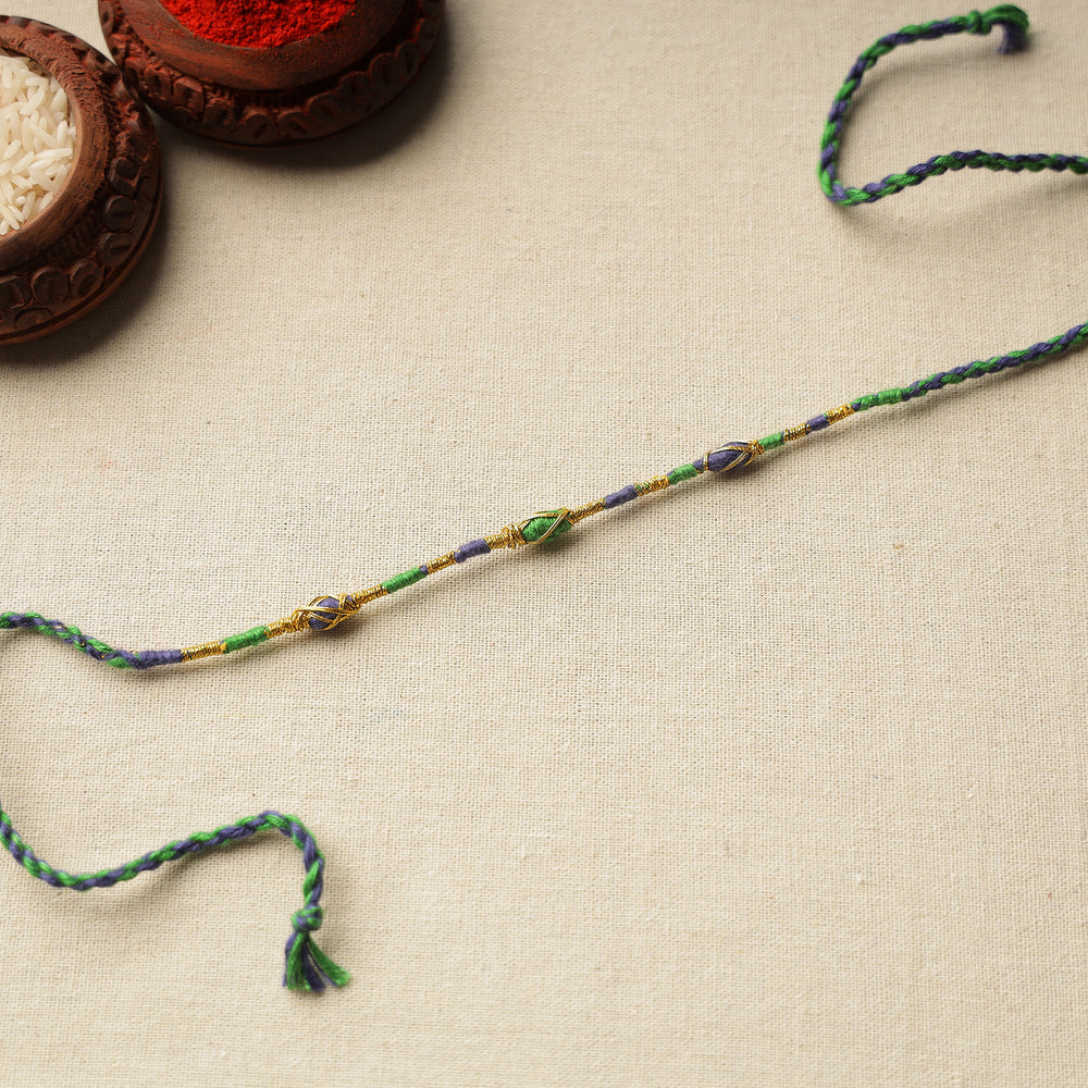 Thread Work Rakhi