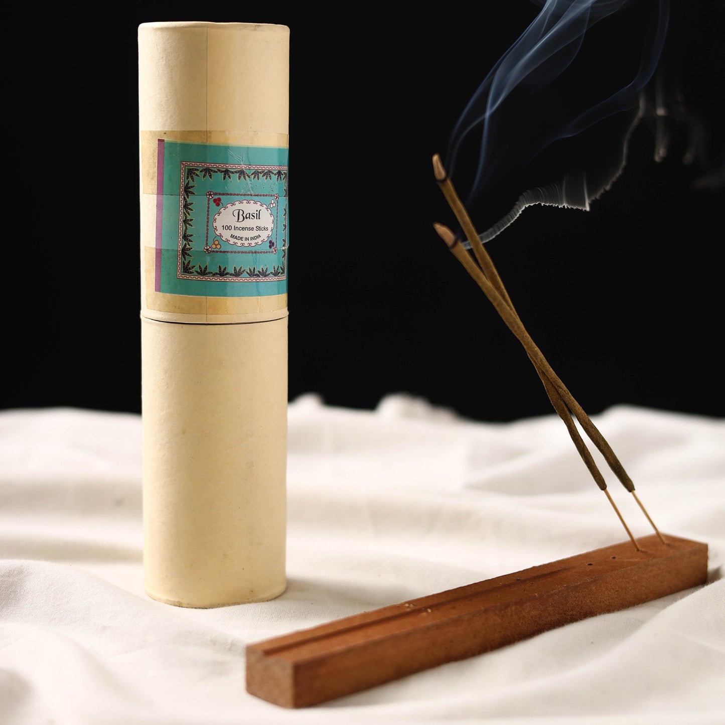 Basil - Natural Flora Incense Sticks