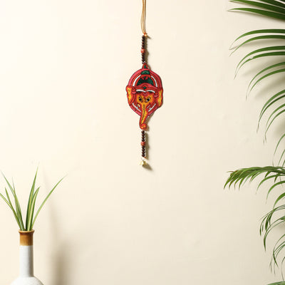 Ganesha - Tholu Bommalata Leather Puppet Wall Hanging