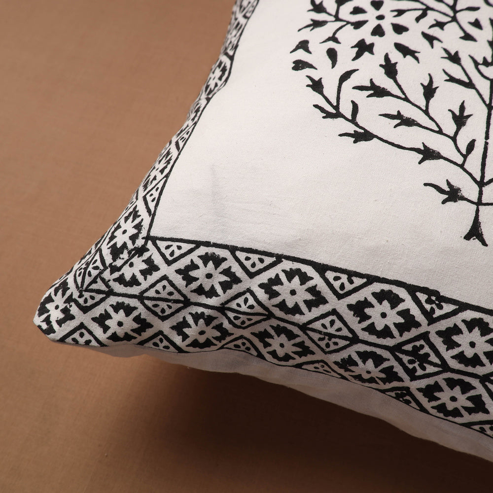 Block Printed Cushion Cover 