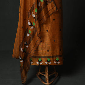 Jamdani Silk Cotton 2pc Unstitched Dress Material Kurta Set 18