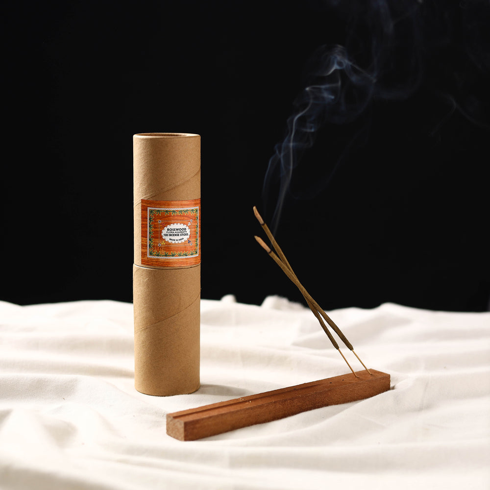 Rosewood - Natural Flora Incense Sticks