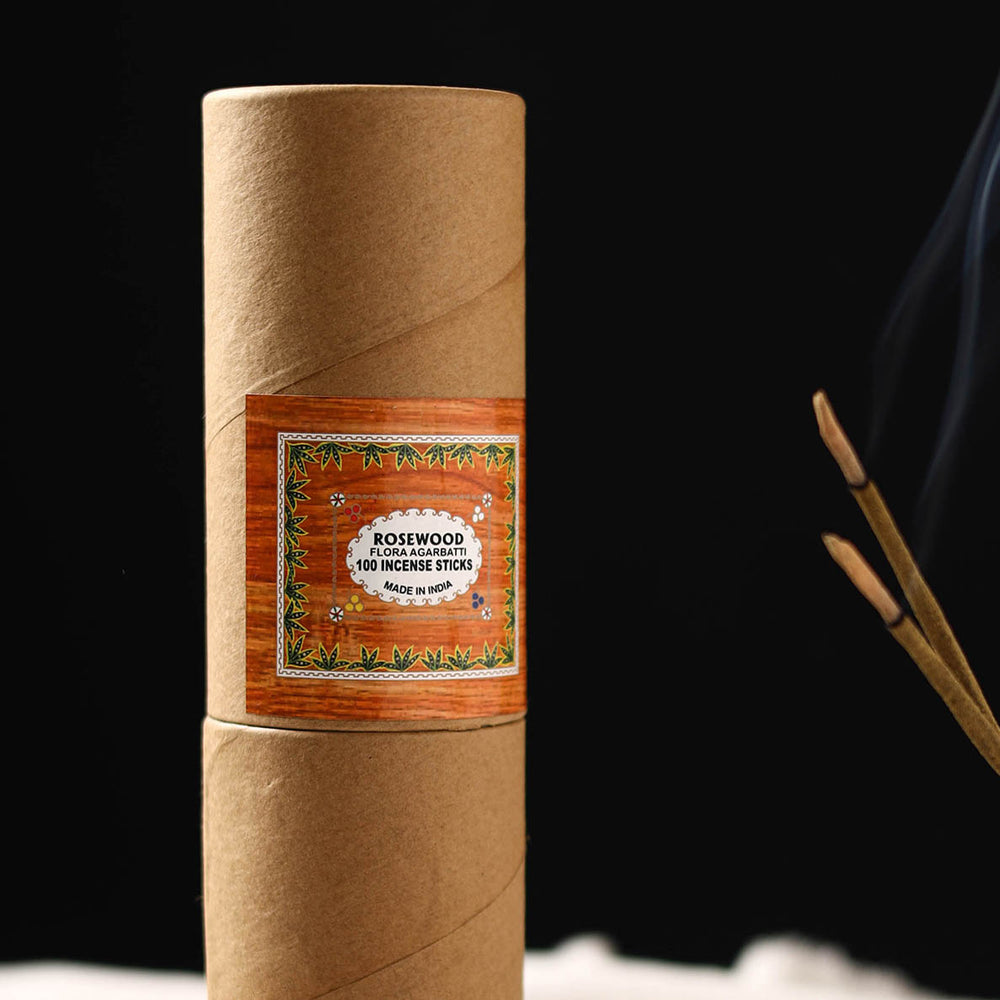 Rosewood - Natural Flora Incense Sticks