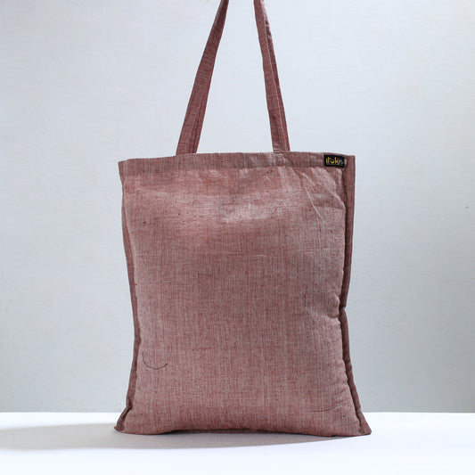 Brown - Jhiri Pure Handloom Cotton Jhola Bag 38