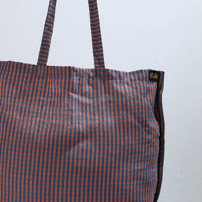 Purple - Jhiri Pure Handloom Cotton Jhola Bag 46