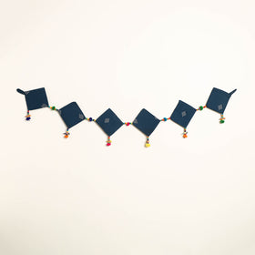 Handmade Bead Work Fabric Toran for Home Decor