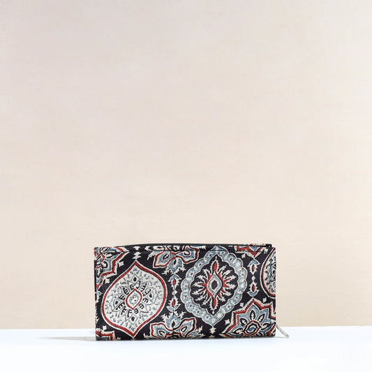 Handcrafted Ajrakh Mashru Silk Clutch / Wallet