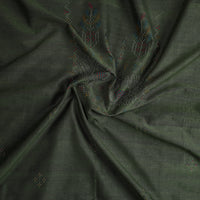 Green - Handwoven Cotton Tangaliya Kurta Material 07