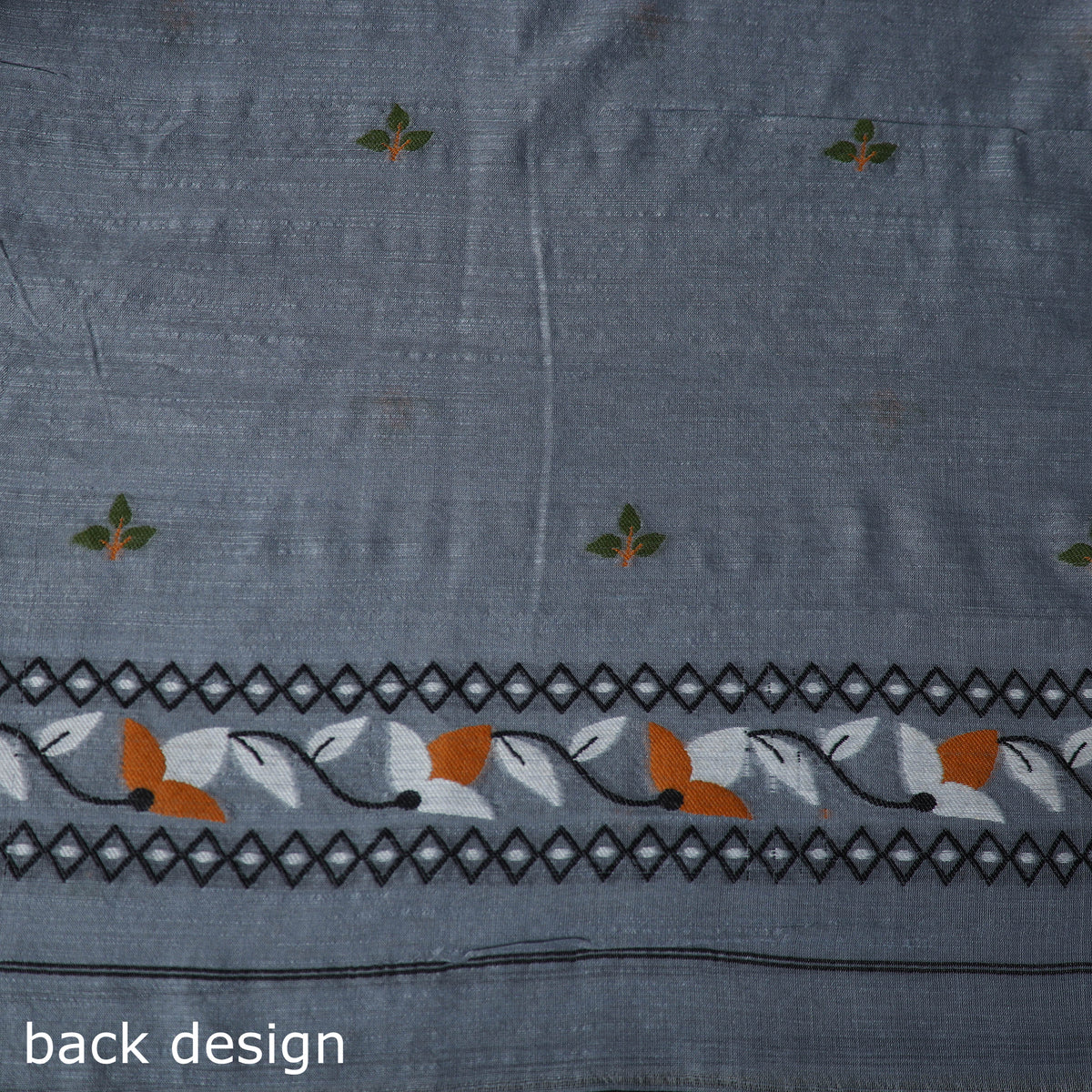 Jamdani Silk Cotton 2pc Unstitched Dress Material Kurta Set 26