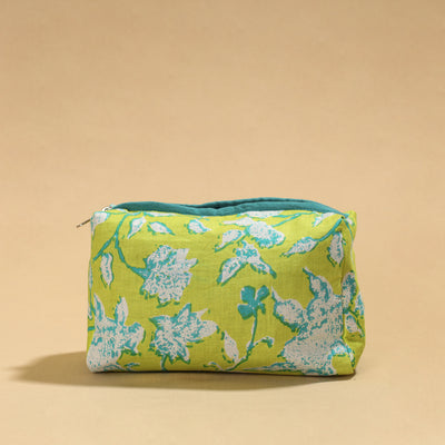 Cotton Toiletry Pouch