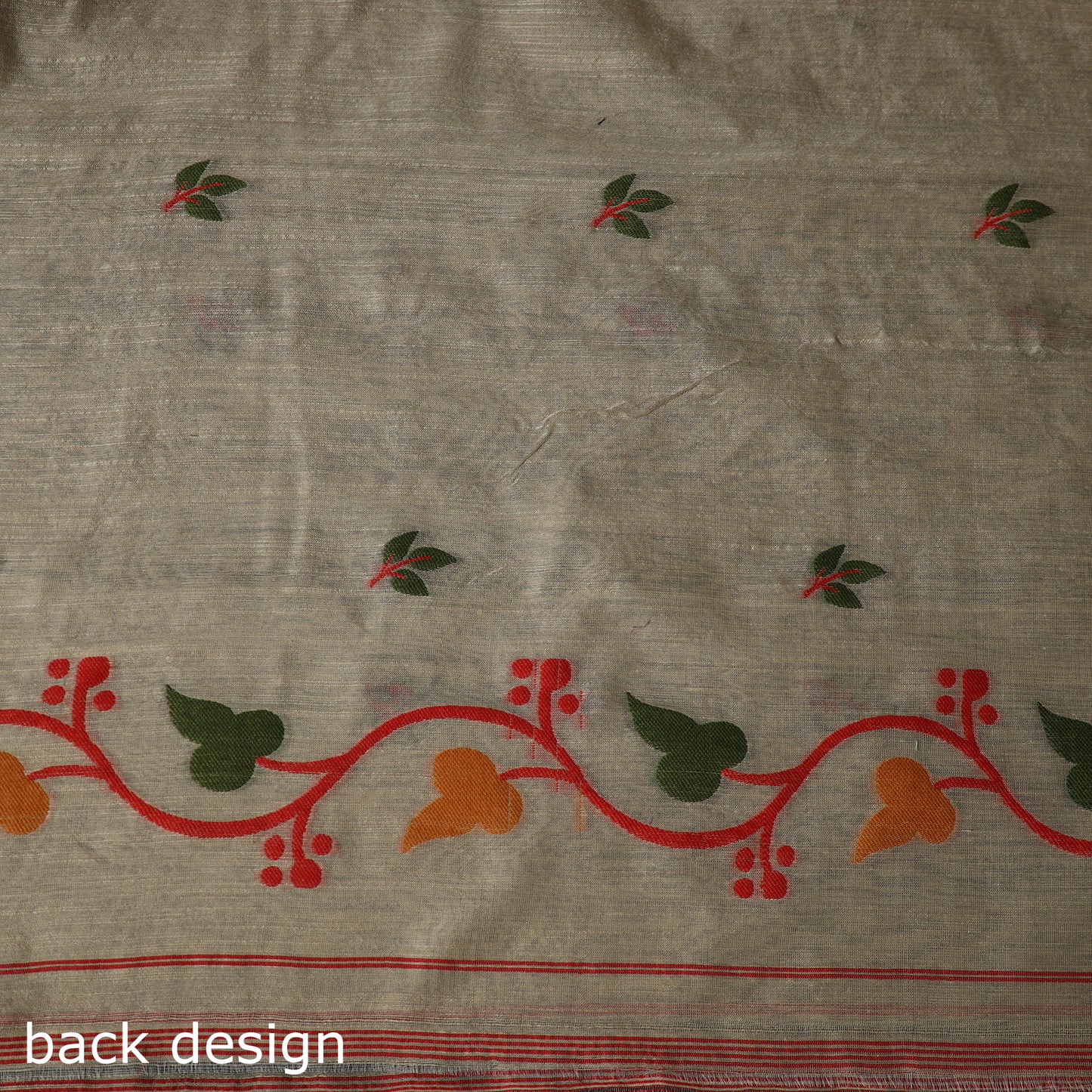 Jamdani Silk Cotton 2pc Unstitched Dress Material Kurta Set 25