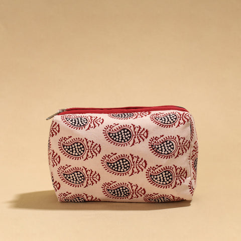 Cotton Toiletry Pouch