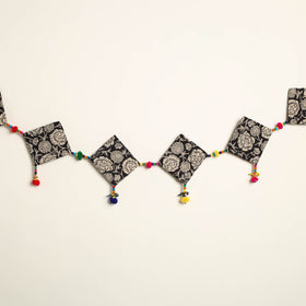 Handmade Bead Work Fabric Toran for Home Decor