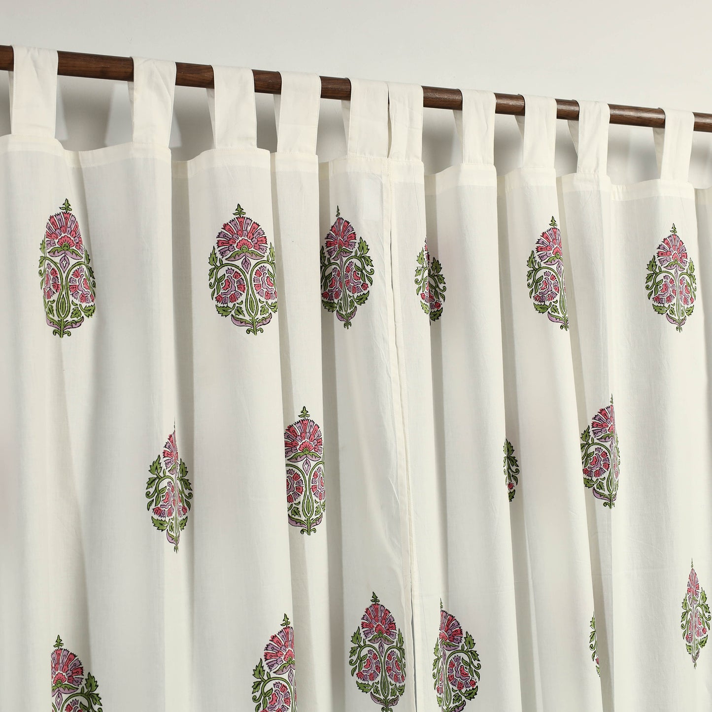 Sanganeri Block Printed Cotton Door Curtain