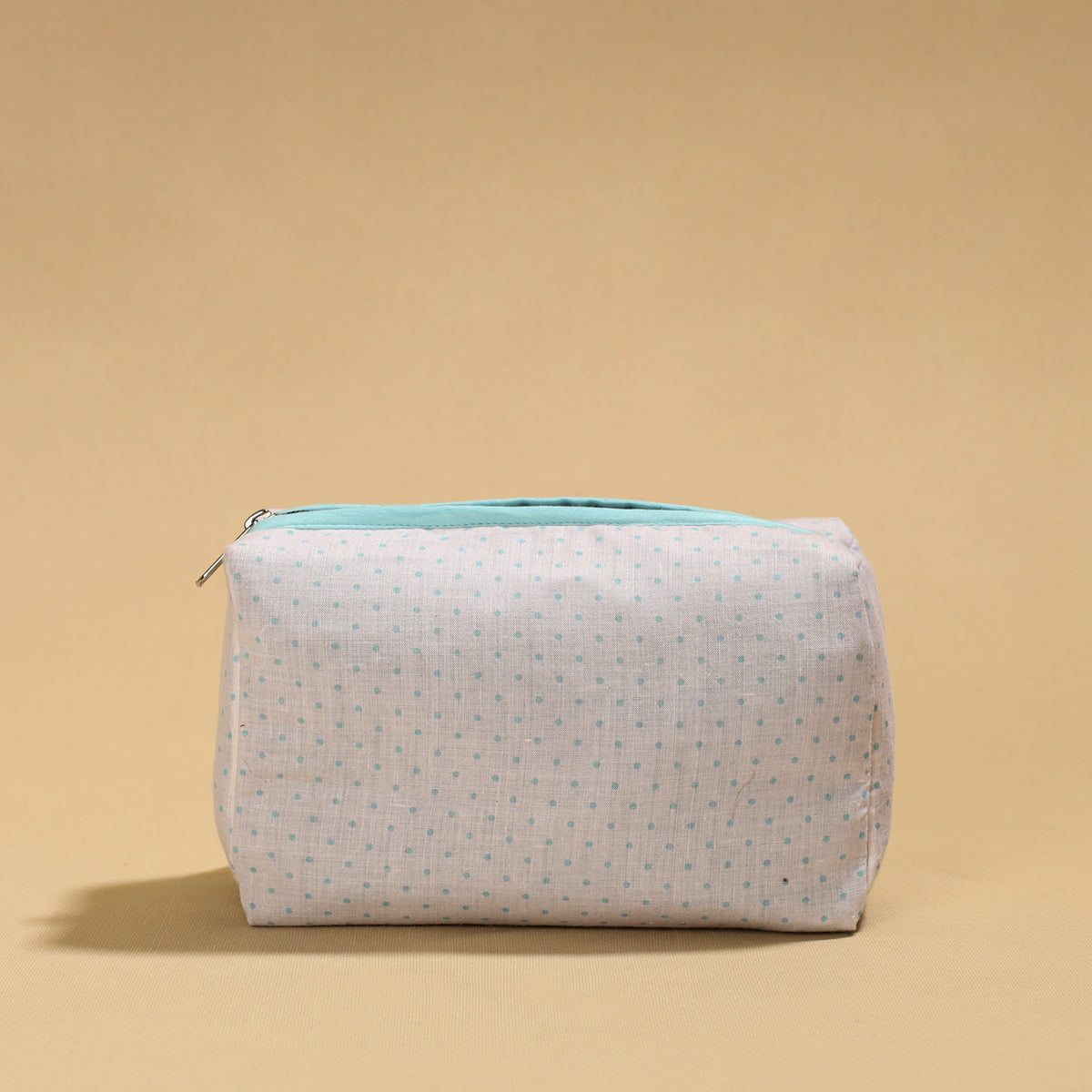 cotton toiletry pouch