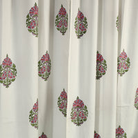 Sanganeri Block Printed Cotton Door Curtain