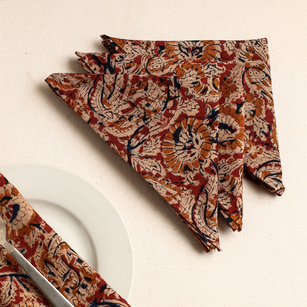 kalamkari cotton napkins