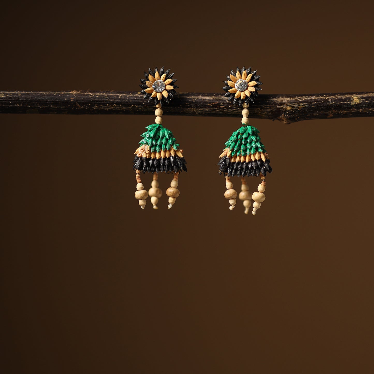 rice paddy earrings