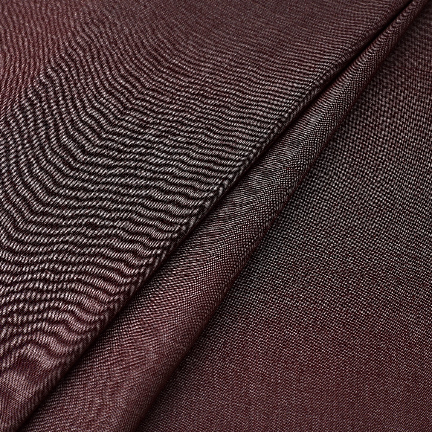 Brown Vidarbha Handloom Tussar Silk Cotton Fabric