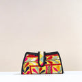 Multicolor Handcrafted Kutch Embroidery Cotton Clutch / Wallet