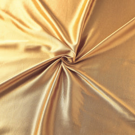 Yellow - pure mashru silk plain fabric (width - 46 in) 01