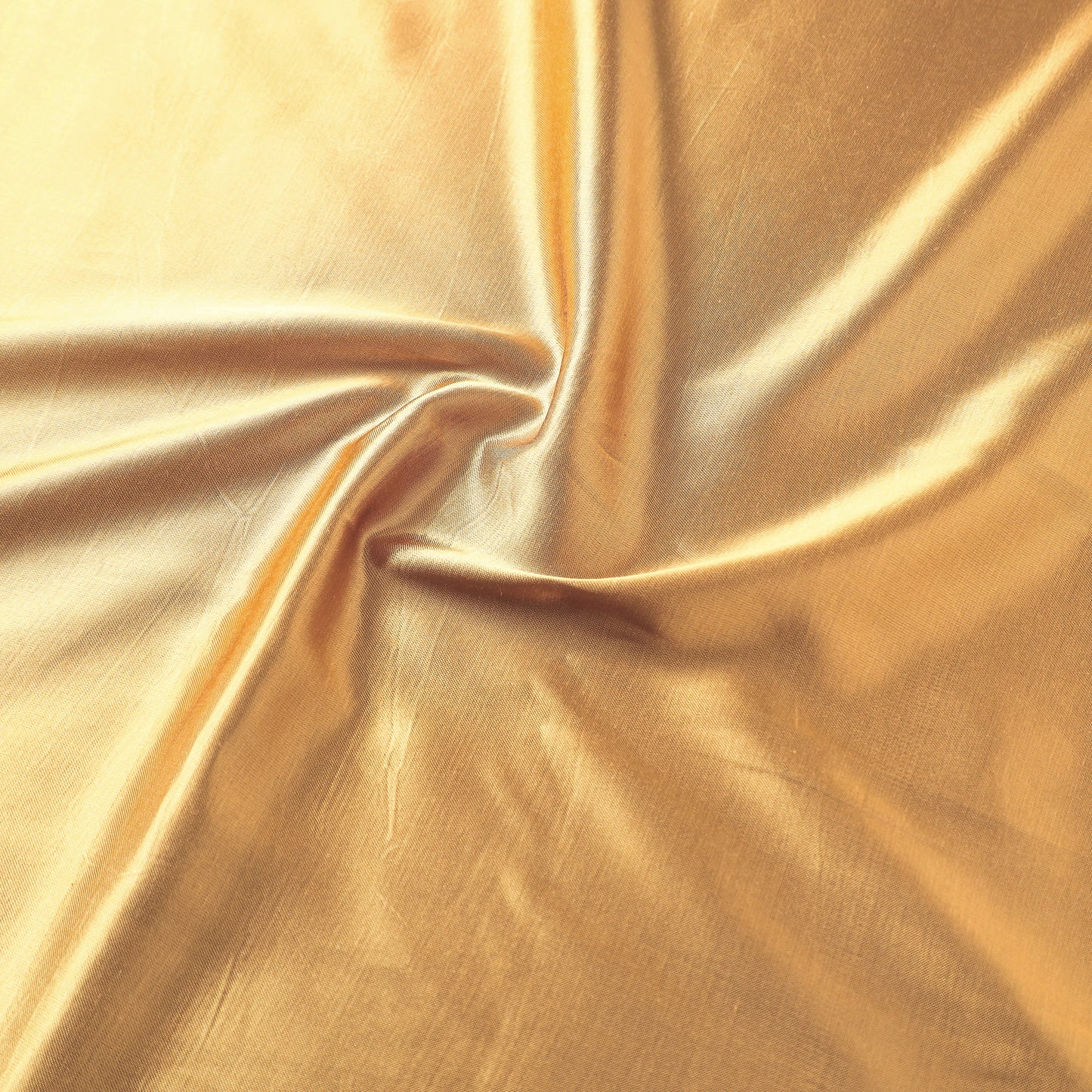 Yellow - pure mashru silk plain fabric (width - 46 in) 01