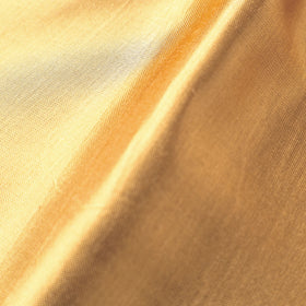 Yellow - pure mashru silk plain fabric (width - 46 in) 01
