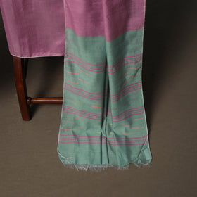Phulia Jamdani Silk Cotton 3pc Unstitched Dress Material Suit Set 43