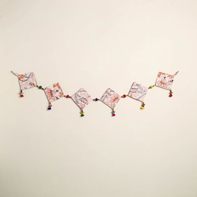 Handmade Bead Work Fabric Toran for Home Decor